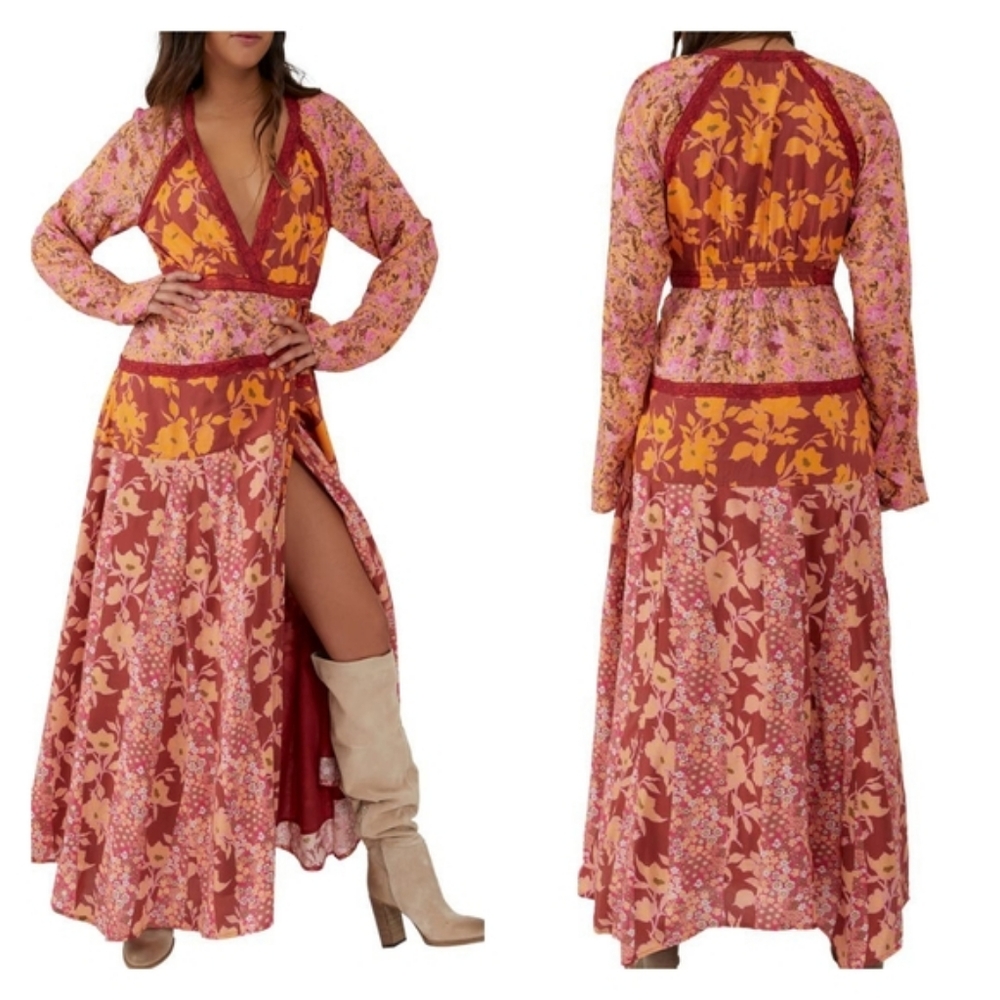 NWT Free People Tilda Maxi Dress